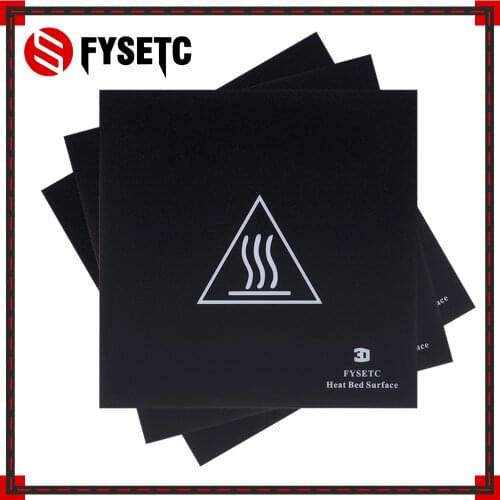 2pcs Heated Bed Build Surface 220x220mm Hotbed Build Sheet 100% NO Adhensive Residue For Wanhao i3 Anet A8 A6 Tarantula