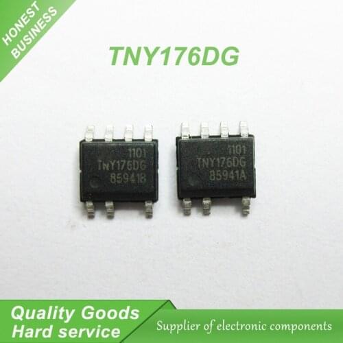 20pcs TNY176DG TNY176 SOP-8 AC/DC Converters 15W (85-265 VAC) 19 W (230 VAC) new original