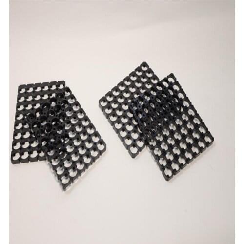 400pcs/lot 6*7 6*8 6*9 6*10 18650 Battery Holder Bracket Cell Safety Anti Vibration Plastic Brackets For 18650 Lithium Batteries