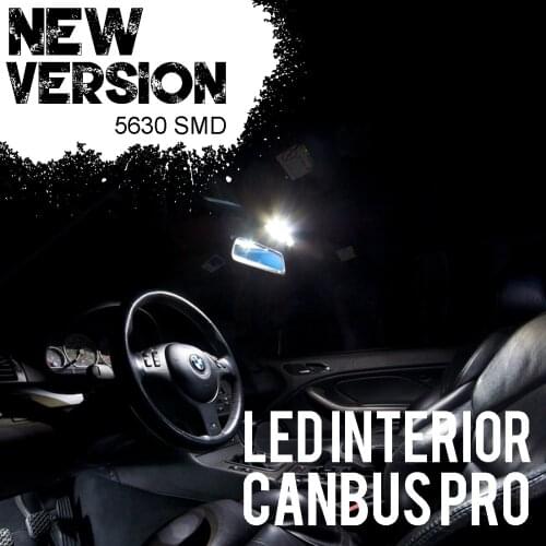 Car Canbus LED Kit Package 5630 SMD White Interior Light for Volvo C30 2008-20XX Map Dome Glove Box Door License Plate