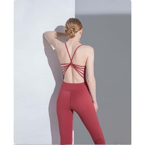 Seamless Yoga Sets Women Jumpsuits Sleeveless Gym Clothing Beauty Back High Stretchy Rompers Padded Sport Tights Tracksuits S-L