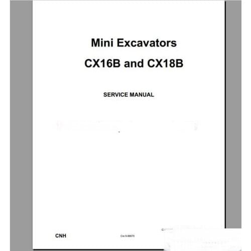 Case Workshop Manuals - Service Manuals DVD
