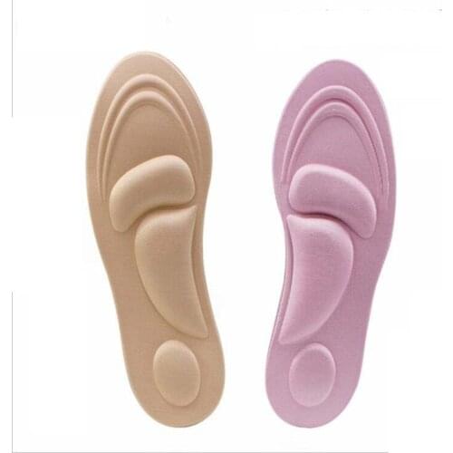 1Pair 4D Stretch Breathable Deodorant Running Cushion Insoles For Feet Man Women Insoles For Shoes Sole Orthopedic Pad