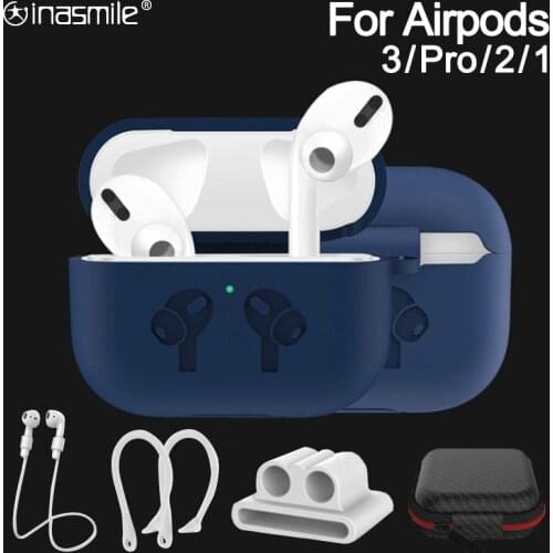 Perfect 6 in1 Case For airpods 2 case cute Anti-lost accessories For Apple Airpods 2 1 Earphone Protective Cover for air pod 2