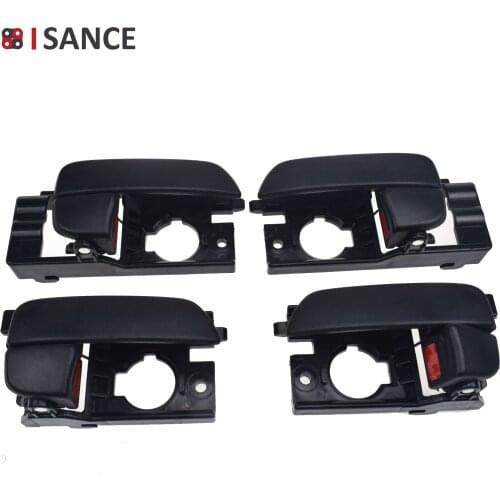 ISANCE Inside Interior Door Handle Front Rear Left Right 4pcs 82620-1E000 For Hyundai Accent 1.6L 2006 2007 2008 2009 2010 2011