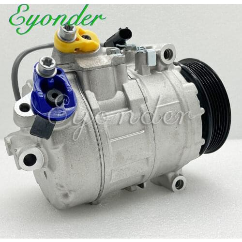 7SEU17C A/C AC Air Conditioning Cooling Compressor PV6 for BMW 7-series E65 E66 E67 730i 730Li 64526956715 6956715 64526918753