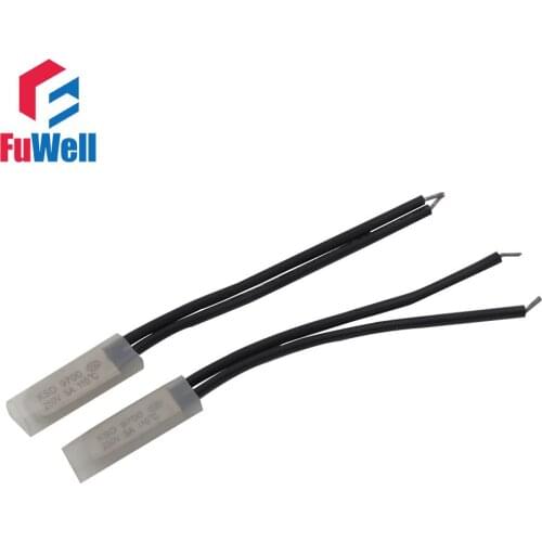 Normally Closed (NC) KSD9700 Temperature Controlled Switch Thermostat 90-150 Degrees Celsius Metal Shell
