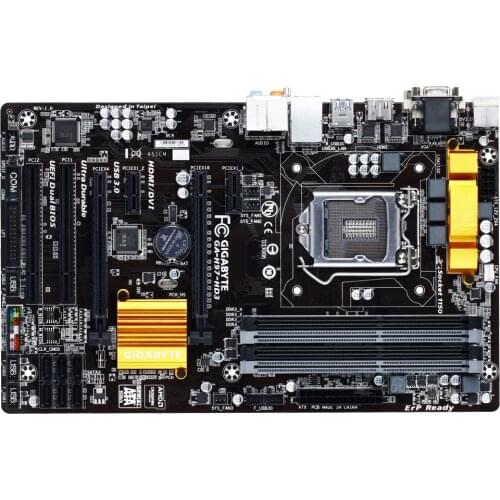 Original motherboard for Gigabyt GA-H97-HD3 LGA 1150 DDR3 USB2.0 USB3.0 H97-HD3 32GB H97 Desktop Motherboard