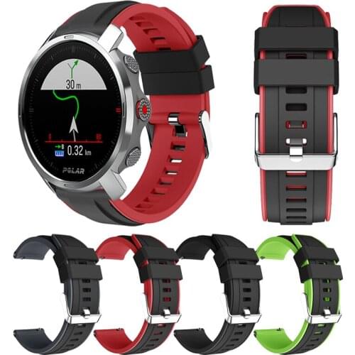 For Polar Grit X / POLAR Vantage M Watchband Replaceable Accessories Soft Silicone Strap For Polar IGNITE Watch Bracelet Correa