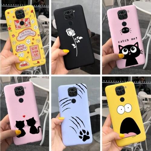 For Xiaomi Redmi Note 9 Case Cute Silicone Cover Soft Slim Fundas on For Xiaomi Redni Note 9 Note9 RedmiNote9 Phone Coque Bumper