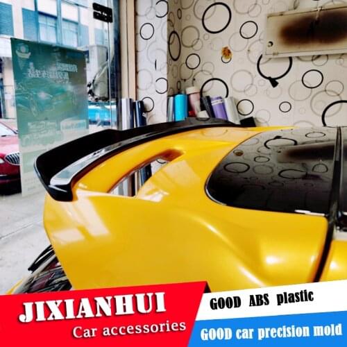 For Focus ST Spoiler 2012-2017 Ford Focus ST Hatchback XK Spoiler ABS plastic Material Car Rear Wing Color Rear Spoiler
