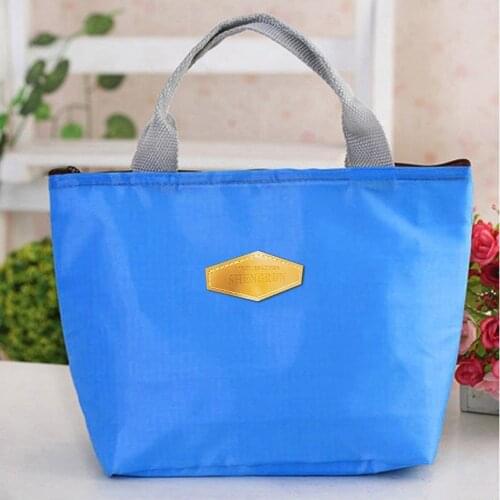 New Lunch Bag New Fashion Kid Women Men Thermal Insulation Waterproof Portable Picnic Insulated Food Storage Box Tote Lunch Bag