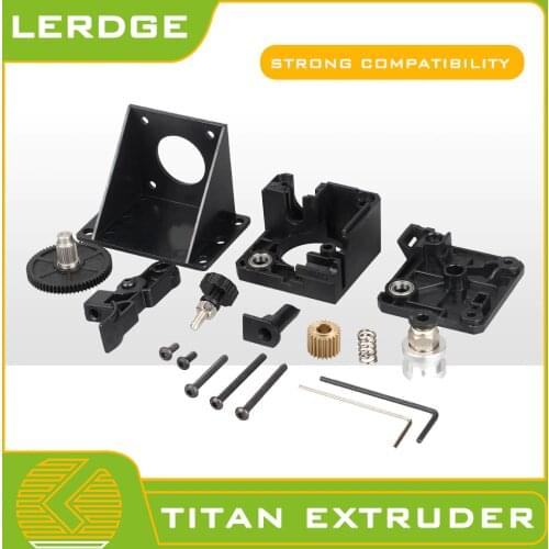 LERDGE 3D printer parts titan Extruder for e3d v6 bowden J-head Mounting Bracket 1.75mm Filament V6 Hotend Fully Kits Acessories