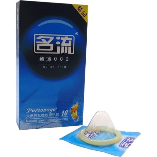 10Pcs/Box Ultra Thin 002 Condoms High Quality Penis Sleeve Super Intimate condom Adult Product Sex Toys for Men