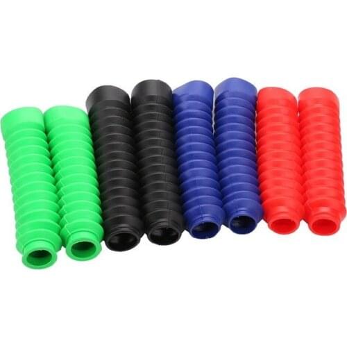 2Pcs Motorcycle Front Fork Protector Cover Gaiters Boot Shock Absorber Dust Guard for Honda CG125 150 Vintage Custom GN250