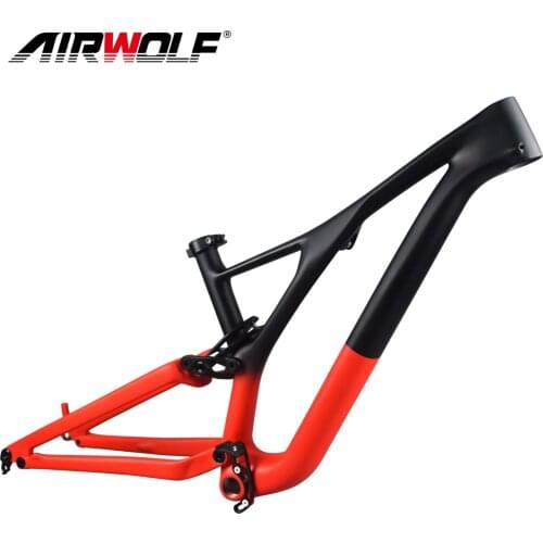 29er Boost Carbon Mtb Frame 148x12mm Full Suspension Frame Enduro Travel 142mm Carbon Mountain Bike Frame 29 MTB Carbon Frames