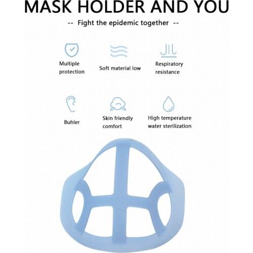 3D Mouth Face Mask Support Holder Adult Breathing Assist Respirator Cover Mask Bracket Interior Pad Bracket Breathing Space