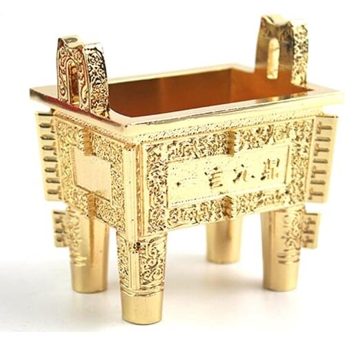 Jinhao Classic Golden Metal Fountain Pen Case Display Stand Holder Roller Pen Pencil Case Pen Bag 3D Embossed Collection Box