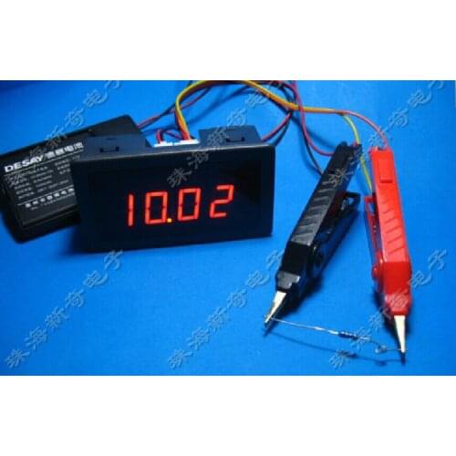 Digital DC Milliohm Meter Range 20 Low Ohm Resistance Tester 10 Milliohm Ohm Meter