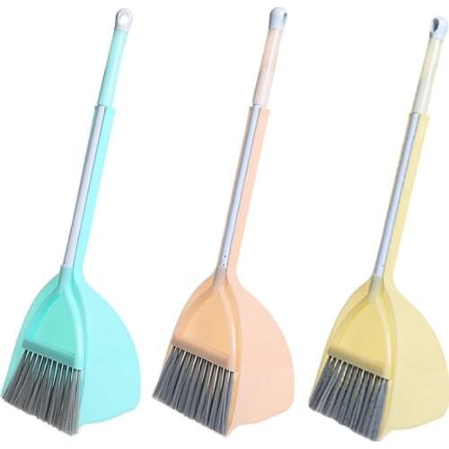 Kids Pretend Play Toy Dustpan House Cleaning PlaySet Educational Gifts