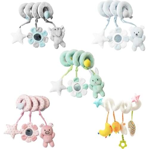 0-3-year-old Crib Hanging Around The Bed Toys Childrens Trolley Pendant Crib Rattle Baby Doll Toys