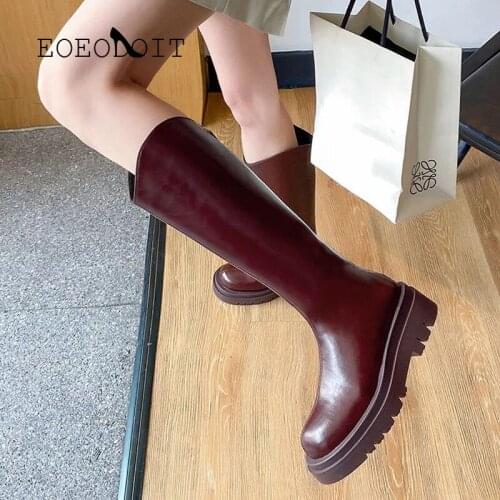EOEODOIT Women's High Boots