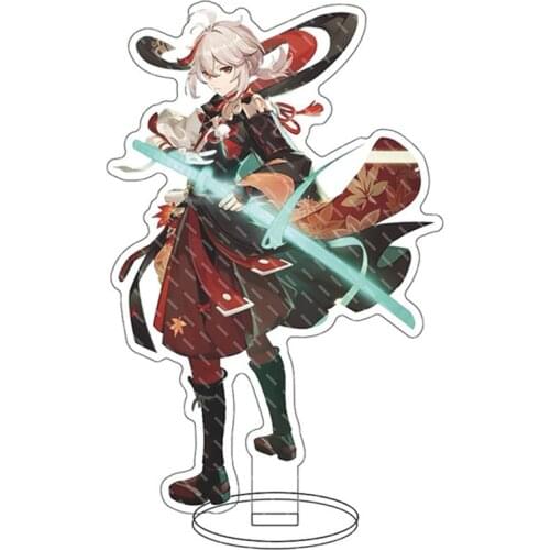 Game Genshin Impact Account Kazuha Cosplay Diy Accessories Anime Project Eula Ganyu Rosaria Acrylic Statue Halloween Stand Xmas