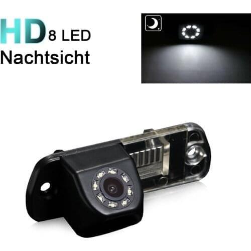With 8LED 1280*720 Pixels 170 degree rear view backup car camera For Mercedes Benz GL Class GL320 CDI X164 GL350 GL450 GL500