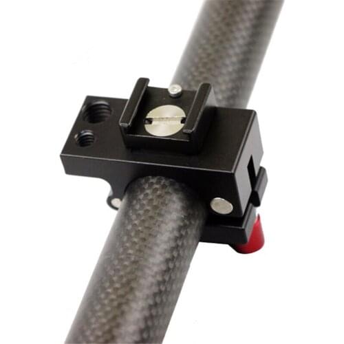 25mm Rod Clamp Holder Mount Hot Shoe Adapter For DJI Ronin M MX Camera Stabilizer Light Mount Stand Bracket