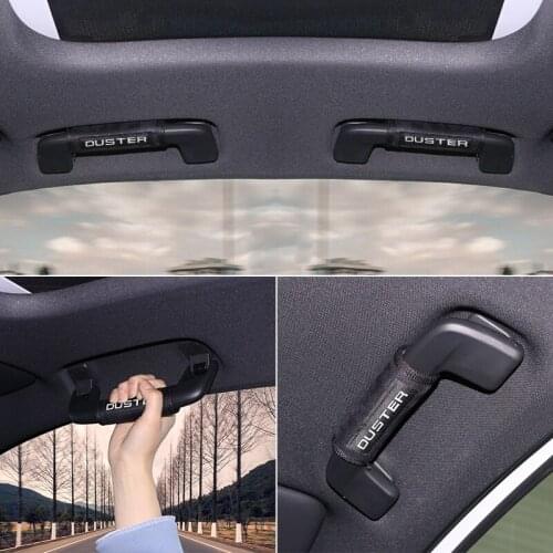 New Car Accessories Auto Interior Roof Handrail Protector Cover for Dacia Duster Car styling
