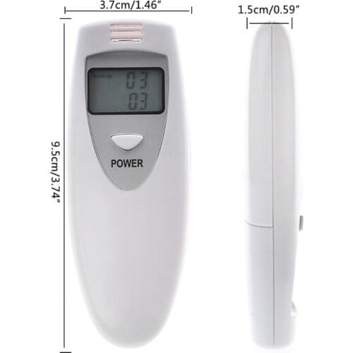 Portable MINI Digital LCD Digital Alcohol Breath Tester Analyzer Breathalyzer U90C