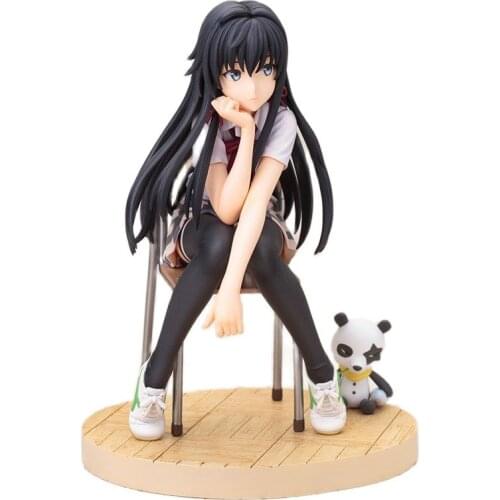 My Teen Romantic Comedy SNAFU Anime Figure Yukinoshita Yukino PVC Action Figure Stand Model Toy Collection Doll Gift