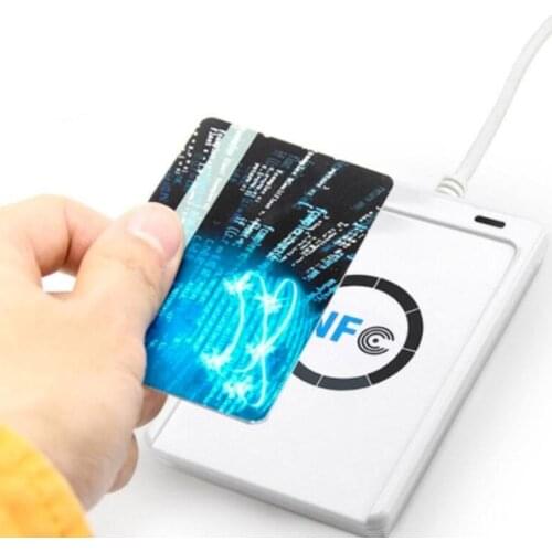 ACR122U NFC RFID Smart Card Reader Writer Copier Duplicator Writable Clone Software USB for ISO14443 Protocol S50