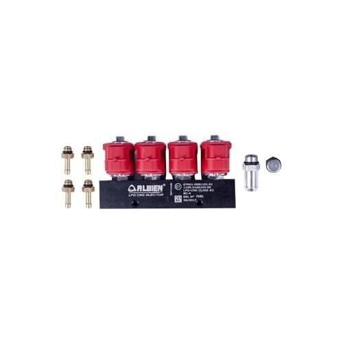 Valtek Rail Type Albien 3 ohm LPG CNG GPL Super Injector for Atiker Mimgas Zenit Digitronic and all Italian and Turkish brends