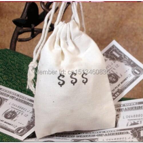 100pcs/lot CBRL small cotton jewelry pouch cotton gift pouch cotton drawstring pouch bag custom logo jewelry bag phone bag