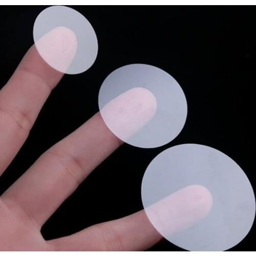 1000Pcs Round Transparent Sticker Circle PVC Scrapbooking Labels Blank Sealing Sticker Plastic Labels 15/20/25/30/35/40/50mm