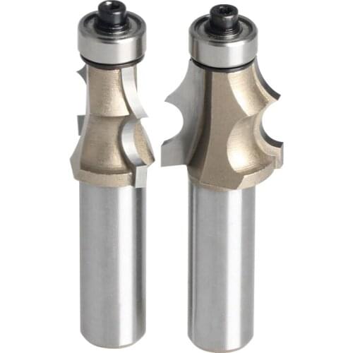 2pc 1/4*5/16 Lou Cutter a Line Knife Woodworking Engraving Wood Machine Tools Milling Cutter Diversity Pattern Shank 1/4