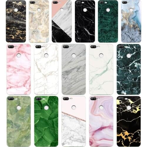 273H marble green stone Soft Silicone Tpu Cover phone Case for huawei Honor 9 Lite 10 p 9 10 lite