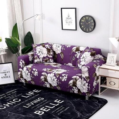 40 New Arrival Modern Elastic Stretch Sectional Sofa Cover Couch Cover Slip-resistant Furniture Cover Sofa Home Decor