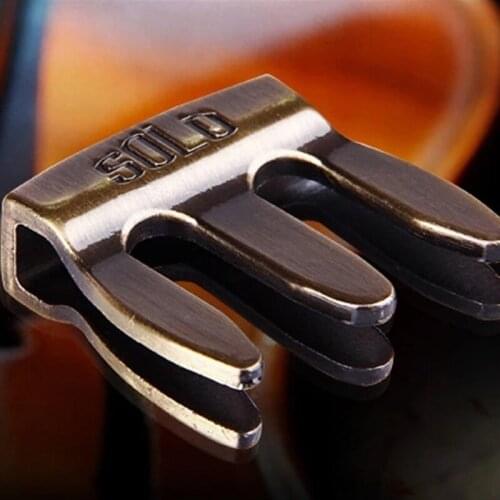 Violin Volume Control Accessories, Mute Silencer Fingerboard Three Claw Round Mute Silencer Violin Set Kit