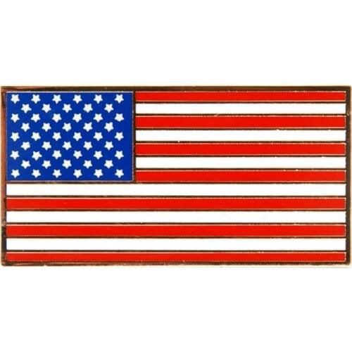AMERICAN US FLAG LAPEL PIN United States USA Hat Tie Badge Pin