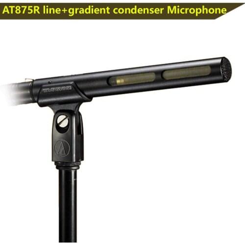 Audio-technical recording microphone AT875R Shotgun line+gradient condenser microphone