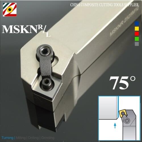 75 Degree MSKNR MSKNL MSKNR2020K12 MSKNL2020K12 MSKNR2525M12 MSKNR3232P12 Cnc External Tool Holder Turning Tools For SNMG120408