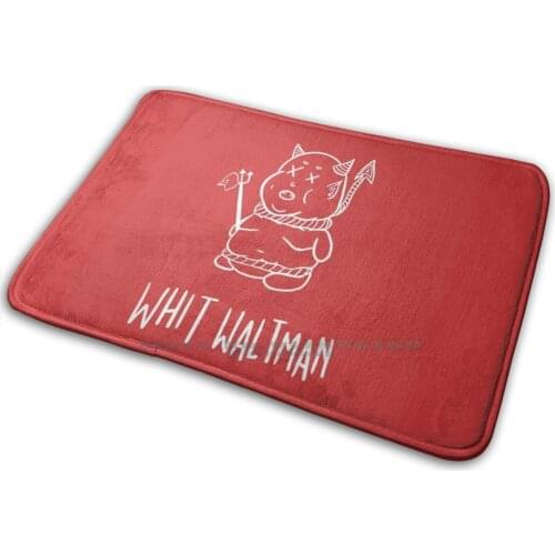 Devil Baby Mat Rug Carpet Anti-Slip Bedroom Entrance Door Mat Whit Waltman Band DIY Music Pop Art Folk Indie Philly Harrisburg