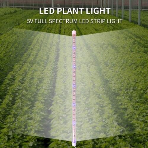 LED Grow Light 5V Full Spectrum LED Lamp for Plants High Luminous Efficiency Phytolamp for Seedlings Greenhouse Grow Tent