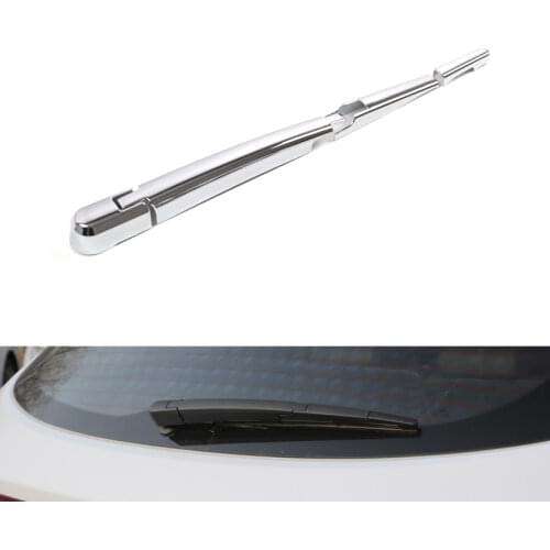 Chrome Rear Window Wiper Protection Trim Cover For Hyundai Tucson Accessories 2015 2016 2017 2018 2019 2020