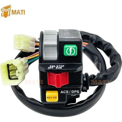 Left Handlebar Switch Start Stop Headlight for Can Am Outlander Renegade 570 650 850 1000 Except Standard Edition 710005070