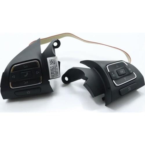 Steering Wheel Multifunction Switch Radio Telephone Remote Control Button For VW Passat B6 B7 2011-2015 56D959537B 56D959538