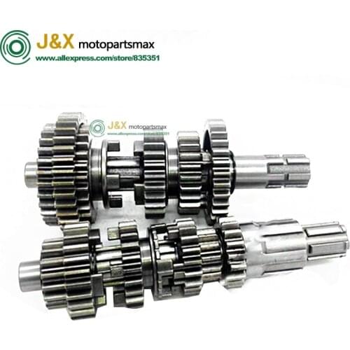 Motorcycle CG125 CG150 CG200 air cooled engine loncin countshaft mainshaft counter shaft gear accessories