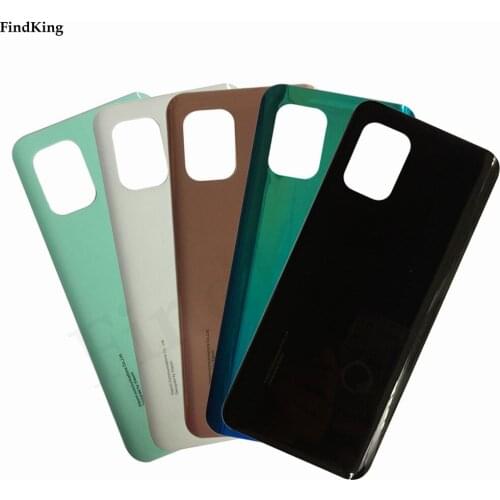 New Back Battery Cover For Xiaomi Mi 10 Lite Housing Door Case Rear Glass Mi10 Lite 5G Battery Cover Case